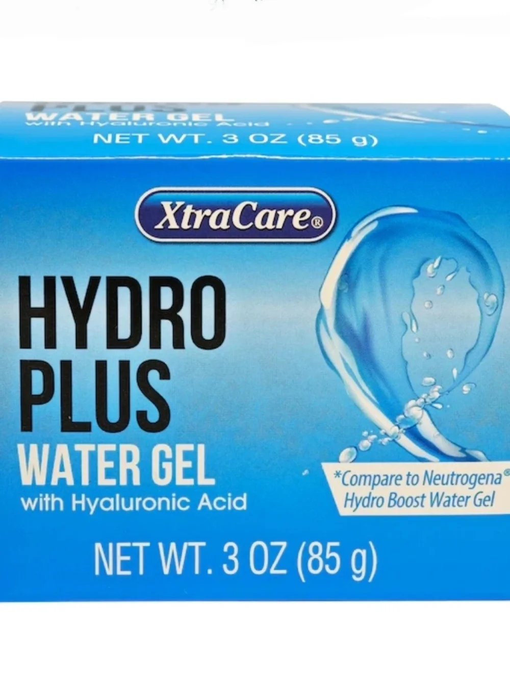 2 x XtraCare Hydro Plus Water Gel Moisturizer - 3oz BNIB